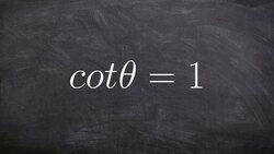 How to Find the Angle when Given the Value of Cosine Instructional Video