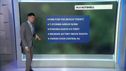 STORM WATCH: Strong storms arrive in northwestern NJ this evening News Clip