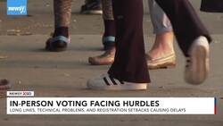 In-Person Voters Face Hurdles Ahead Of Election News Clip