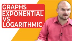 Comparing the exponetial and logarithmic graphs Instructional Video