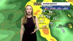STORM WATCH: Strong-to-potentially severe storms for Tuesday in The Bronx News Clip