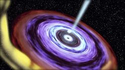 NASA | Black Hole Launches 'Bullets' of Gas. Instructional Video