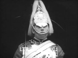 Visit To London & Changing Guards 1950s Stock Footage