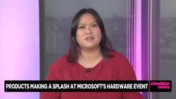 Microsoft Unveils New Surface Products News Clip