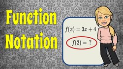 Function Notation Instructional Video