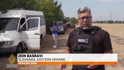 Eastern Ukraine civilians flee frontlines as Russian offensive intensifies News Clip