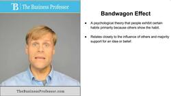 Bandwagon Effect Instructional Video