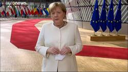 EU summit: 'I cannot say whether there will be a solution', Merkel says as third day begins News Clip