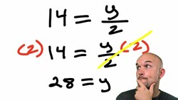 22 Examples of Solving One Step Equations in Algebra 1 Instructional Video