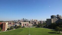 Kansas City Missouri Skyline Video Stock Footage