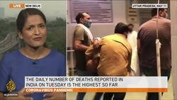 India’s COVID cases cross 25 million, deaths rise by record 4,329 News Clip