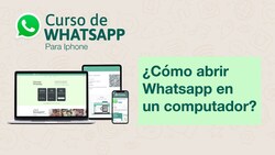 Cómo abrir Whatsapp en un computador  Instructional Video