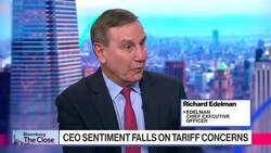 Edelman Says CEOs Are Nervous About Tariffs News Clip