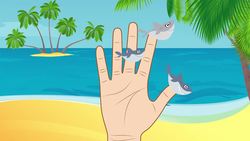 Finger Family - With SHARKS! Nursery Rhyme Song for Kids Instructional Video