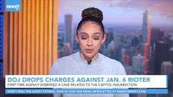 Justice Department Drops Charges Against Capitol Insurrectionist News Clip
