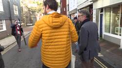 Steve Coogan campaign for Lib Dems in Lewes News Clip