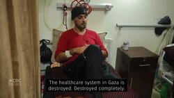 This man lost his leg in Gaza. Now he's losing hope News Clip