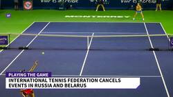 International Tennis Federation Cancels Events In Russia And Belarus News Clip