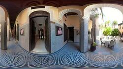 360VR Vacation In Morocco Stock Footage