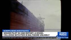 Prior ship mishaps boosted confidence in strength of Baltimore bridge News Clip