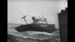 SS Flying Enterprise sinks News Clip