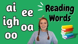 ai ee igh oa oo | Blending Practice | Learn to Read Instructional Video