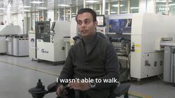 This Egyptian researcher has built a wheelchair controlled by brainwaves News Clip