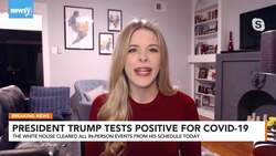 Pres. Trump Cancels Most Of His Schedule After Testing Positive News Clip