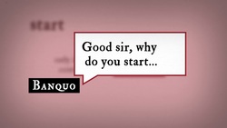 Macbeth 1.3 Word Nerd: Start Instructional Video