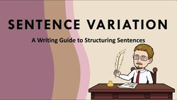 Sentence Variation - A Writing Guide for Sentence Structure Instructional Video
