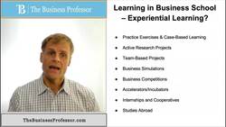 Learning in Business School - Experiential Learning Instructional Video