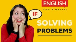 Solving Problems / English Grammar Lesson Instructional Video