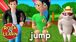 Sight Words: run • away • jump • and • play Instructional Video