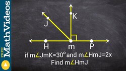 Find the value of x given two acute angles Instructional Video