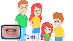 Learn English - My Family Instructional Video
