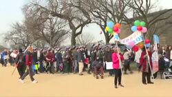 CLEAN : Thousands gather ahead of annual March for Life in Washington DC News Clip