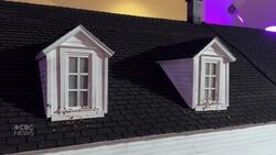 Indigenous artist recreates grandparents' residential school News Clip