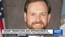 Trump says he'll name Andrew Ferguson head of Federal Trade Commission News Clip
