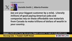 Danielle Smith responds to Trump, U.S. Government potential shutdown, Mangione update News Clip