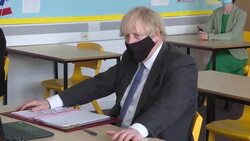 Boris Johnson taking part in online lesson at Sedgehill Academy News Clip