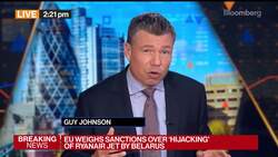 EU May Sanction Belarus Over Ryanair 'Hijacking' News Clip