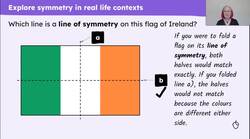 Investigate symmetry and symmetrical patterns Instructional Video