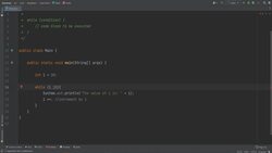 Fundamentals Of Object-Oriented Programming: Java and IntelliJ - Flow Control: Loops - WHILE | DO-WHILE | FOR Instructional Video
