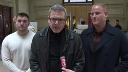CLEAN : "Grateful to be alive": statements from Americans in Thalys attack appeal News Clip