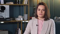 Interview with Sviatlana Tsikhanouskaya News Clip