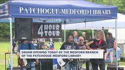 Medford’s first library celebrated at grand opening News Clip