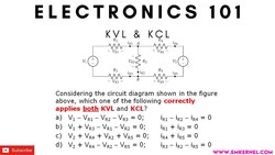 Electronics 101: KVL and KCL Instructional Video