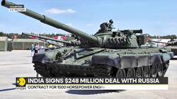 India Russia: India Signs $248 Million Deal With Russia To Acquire T-72 Tanks Engines | WION News Clip
