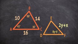 How to Determine X and Y Using Congruent Triangles Instructional Video