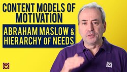 Abraham Maslow and the Hierarchy of Needs - Content Model of Motivation Instructional Video